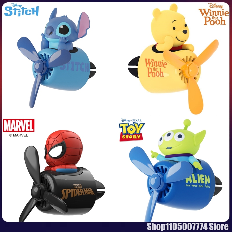 Car Accessories Essentials - Stitch Spiderman Alien Characters Car Mounted