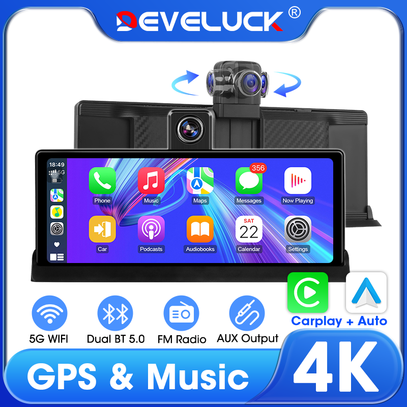 Car Dash Cam - 10.26'' Original Car Style Wireless CarPlay
