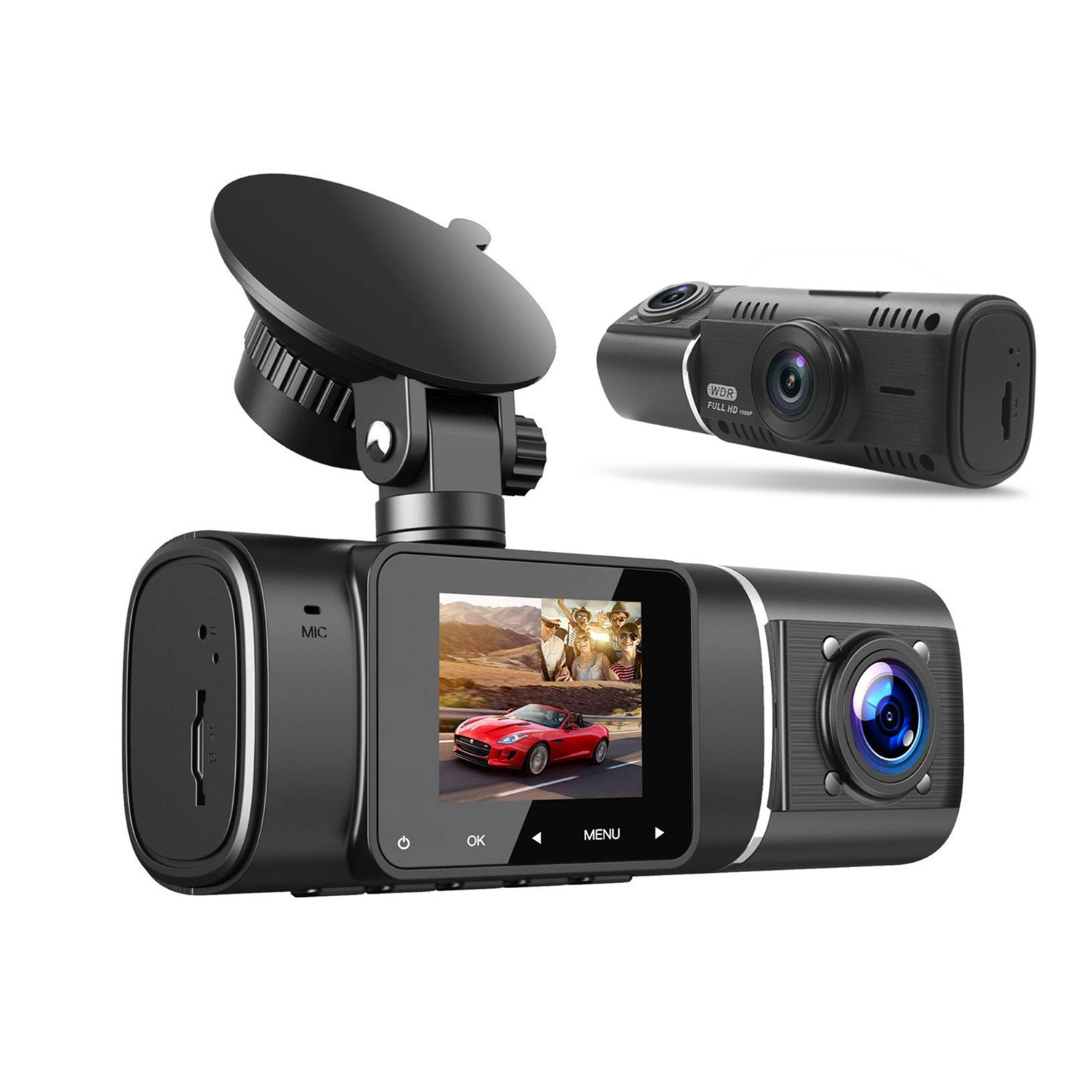 Car Dash Cam - Car Dual Dash Cam Front and