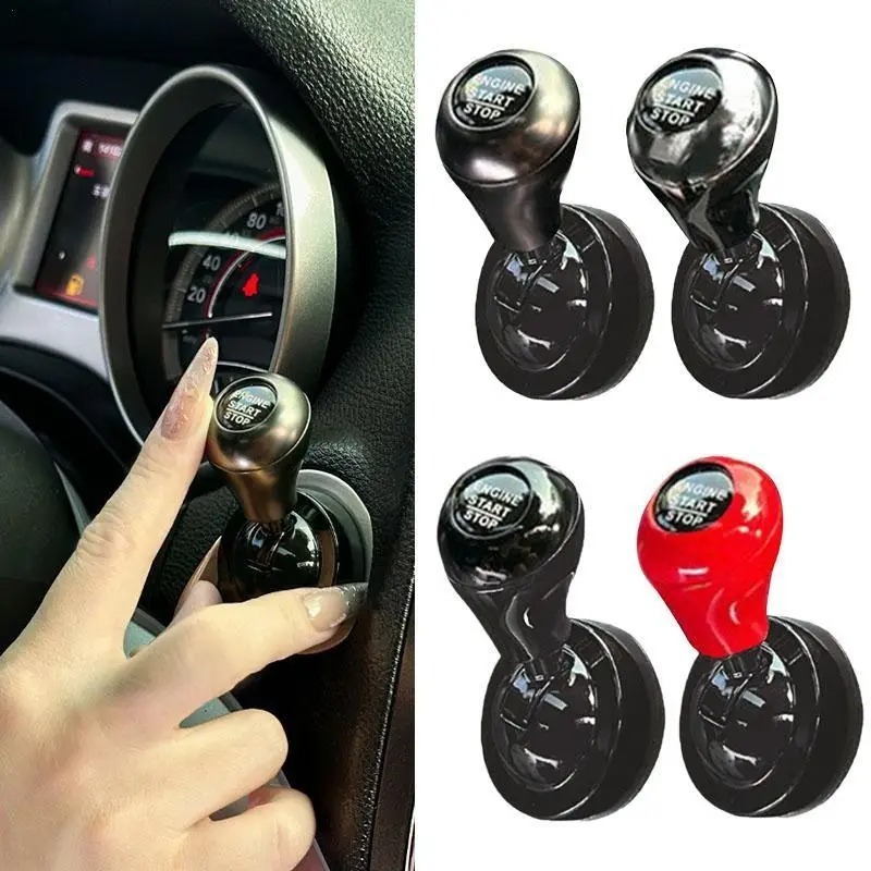 Car Accessories Essentials - Car One-Touch Start Button with Push-to-Start