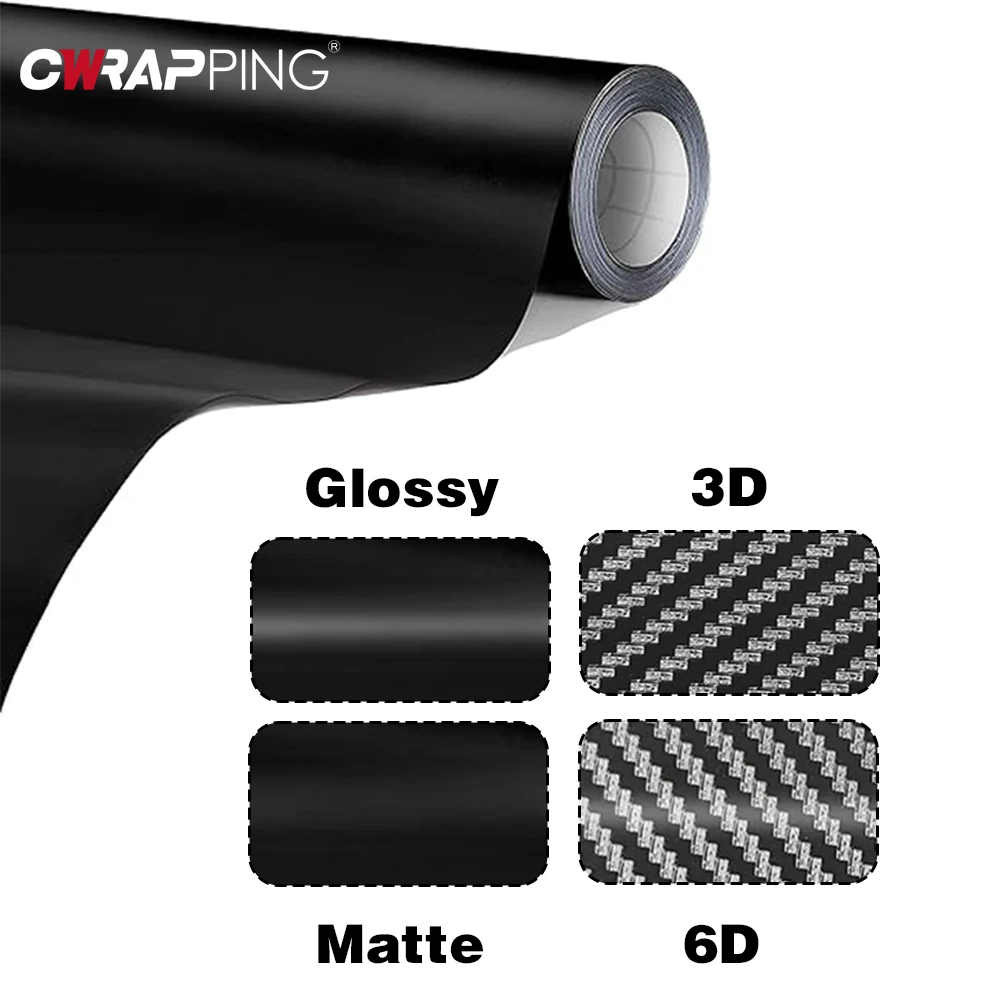 Carbon Fiber Matte Glossy Blac - đánh giá và giá Car Accessories Tape