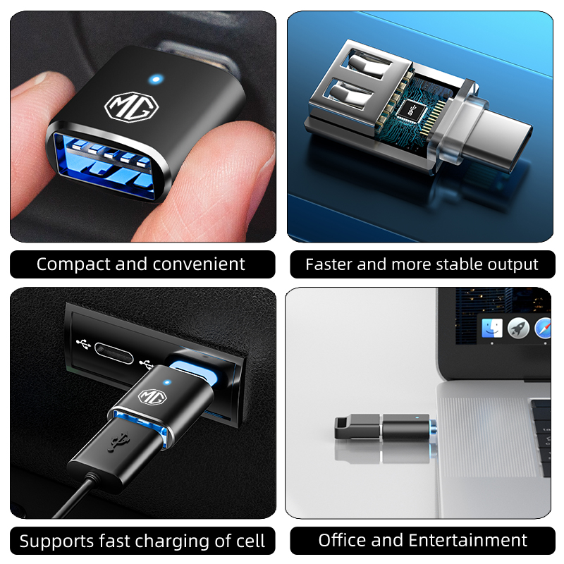 Car LED Type C To USB 3.0 Adap - đánh giá và giá Car Accessories Essentials