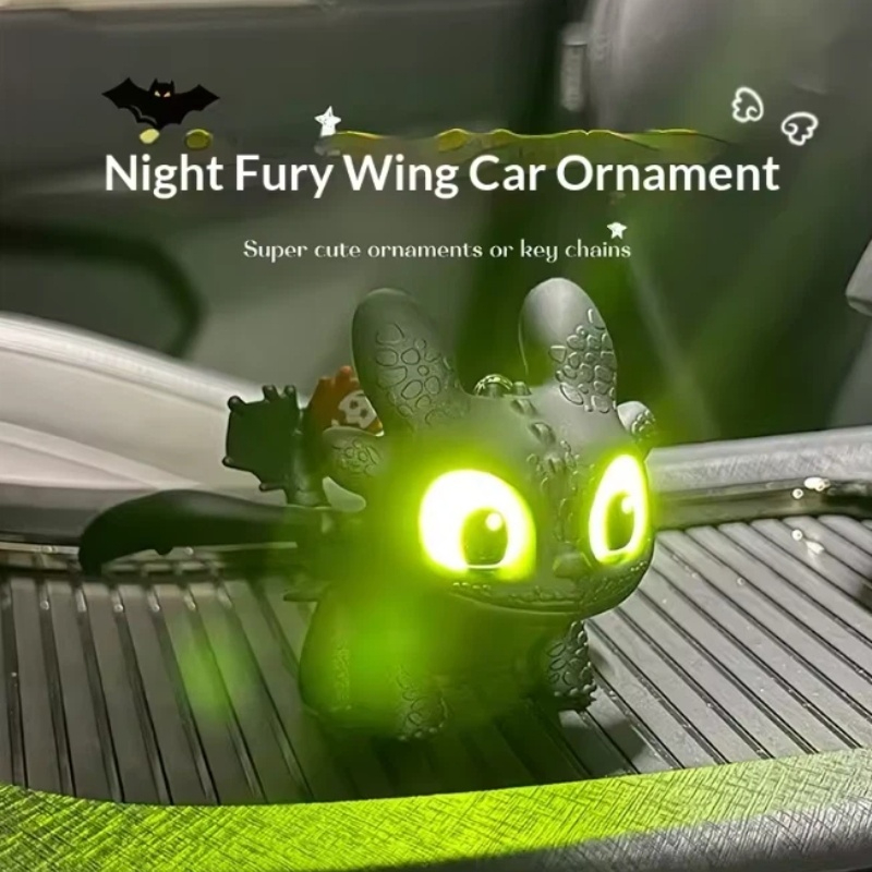 Genuine Cute Glowing Toothless - đánh giá và giá Car Accessories Essentials
