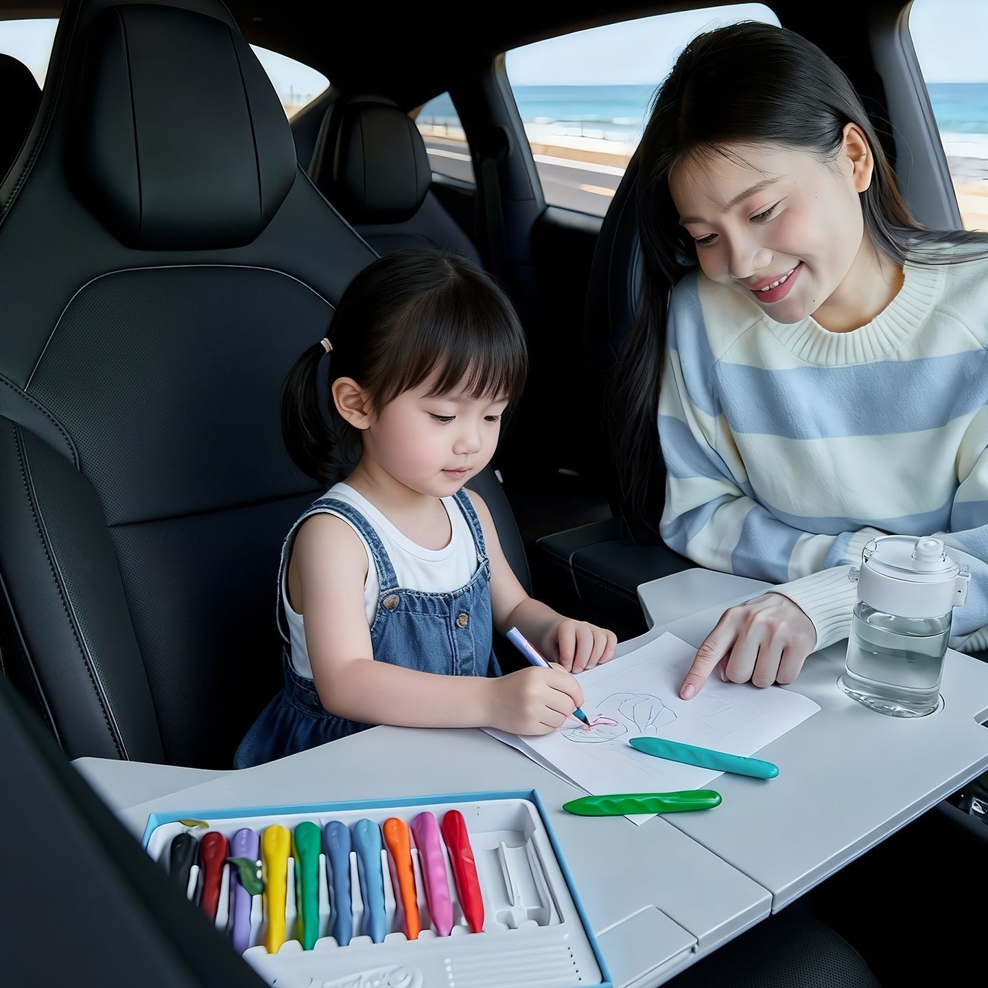 Foldable Car Desk For Tesla Mo - đánh giá và giá Car Accessories Essentials