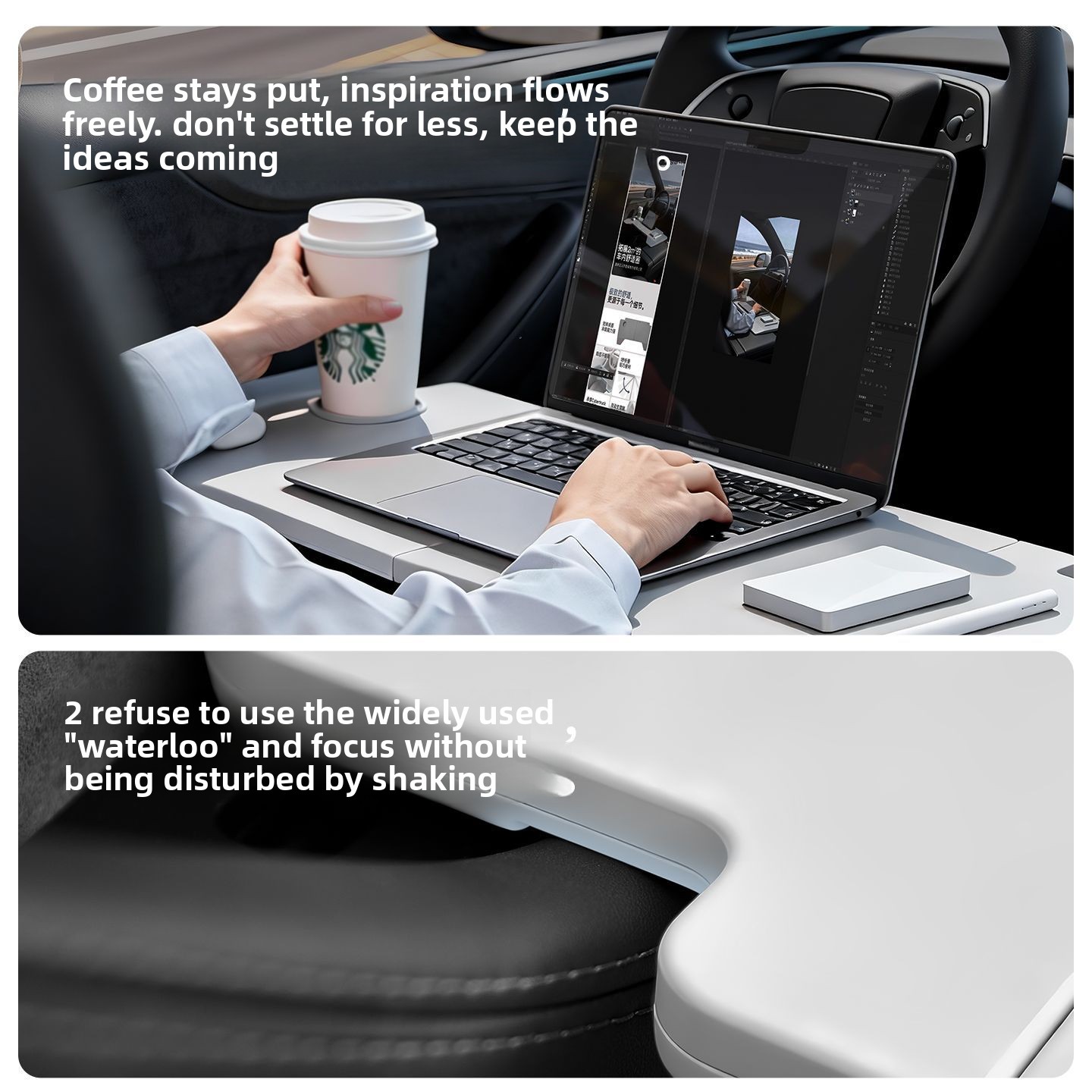 Foldable Car Desk For Tesla Mo - đánh giá và giá Car Accessories Essentials