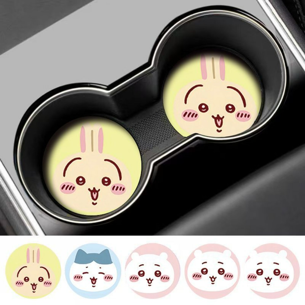 2pcs Chiikawa Car Anti Slip Cu - đánh giá và giá Car Accessories Japanese