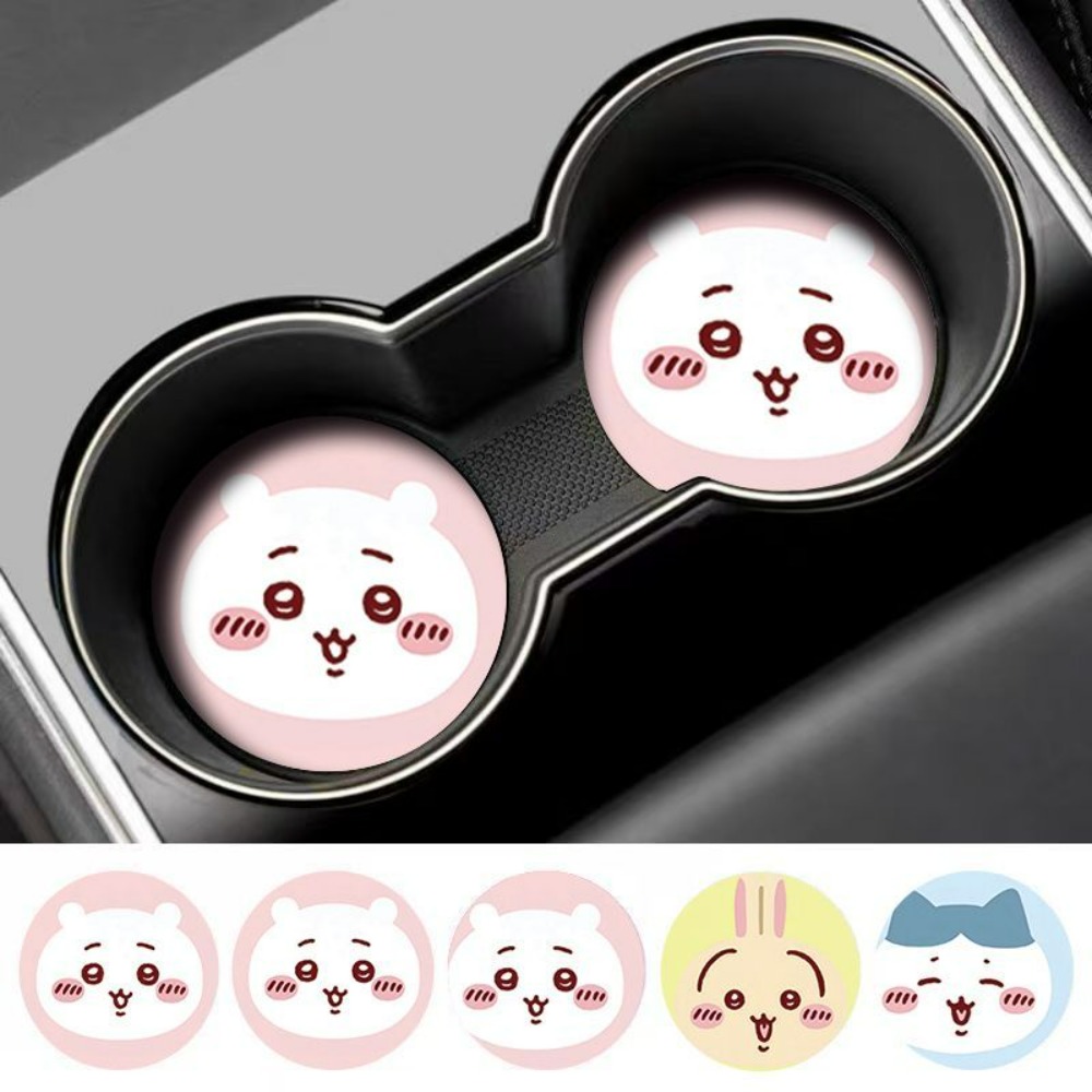 2pcs Chiikawa Car Anti Slip Cu - đánh giá và giá Car Accessories Japanese