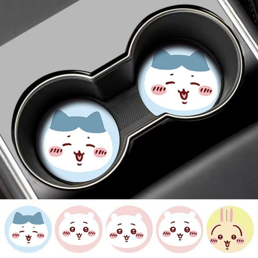 2pcs Chiikawa Car Anti Slip Cu - đánh giá và giá Car Accessories Japanese