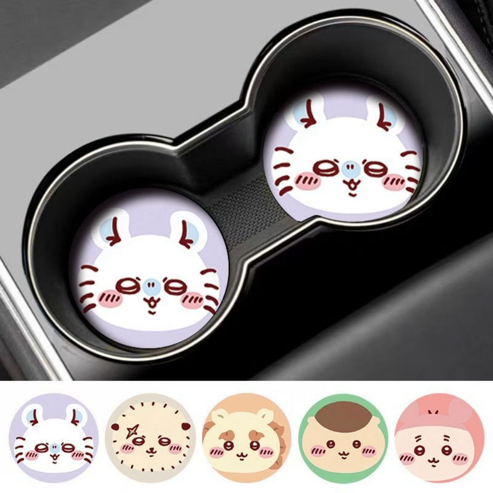 2pcs Chiikawa Car Anti Slip Cu - đánh giá và giá Car Accessories Japanese