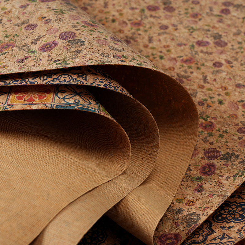 100x138cm Cork Printed PU Leat - đánh giá và giá Car Accessories Cork