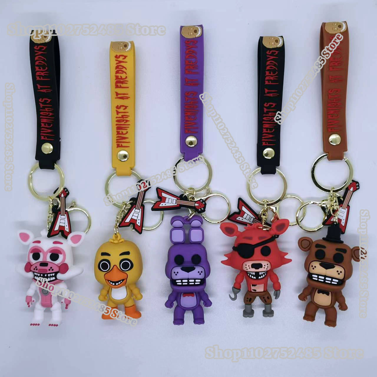 5pcs Cartoon Anime FNAF Figure - đánh giá và giá Car Accessories Etsy