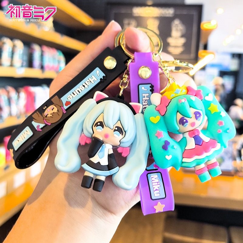 Hatsune Miku Keychain Cartoon  - đánh giá và giá Car Accessories Japanese