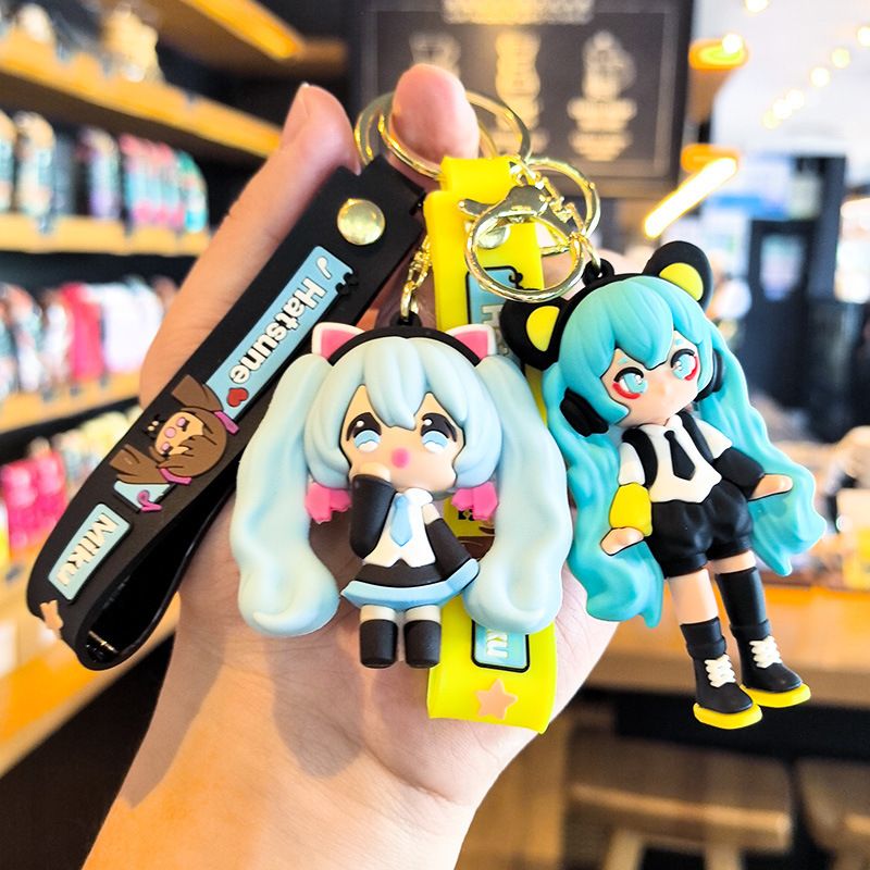Hatsune Miku Keychain Cartoon  - đánh giá và giá Car Accessories Japanese