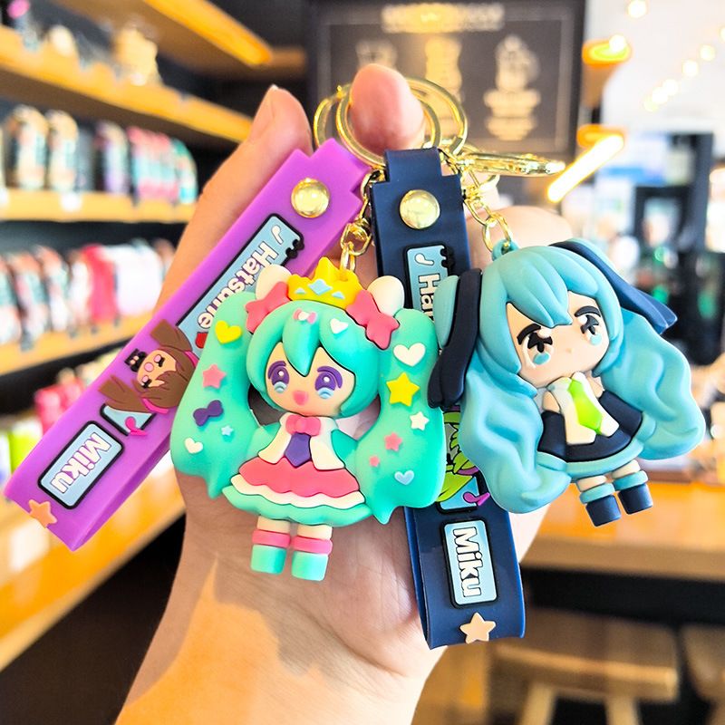 Hatsune Miku Keychain Cartoon  - đánh giá và giá Car Accessories Japanese
