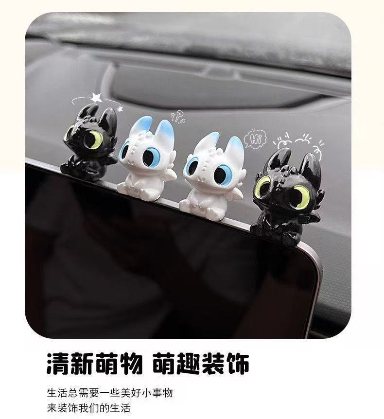 Cute toothless baby doll figur - đánh giá và giá Car Accessories Etsy