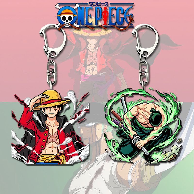 Cartoon One Piece Luffy Zoro A - đánh giá và giá Car Accessories Japanese