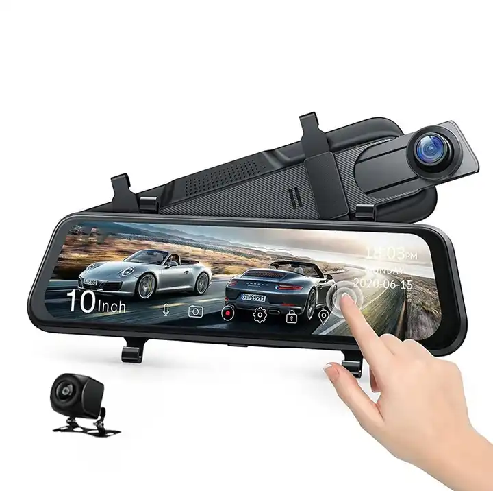10'' Mirror Dash Cam Night Vis - đánh giá và giá Car Dash Cam