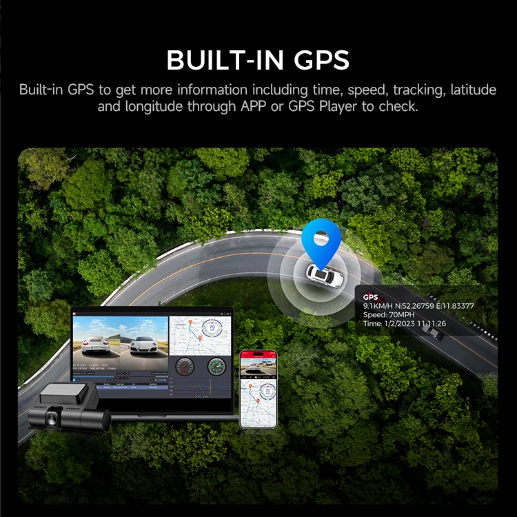 LINGDU V630 4K 2.4'' Screen Wi - đánh giá và giá Car Dash Cam