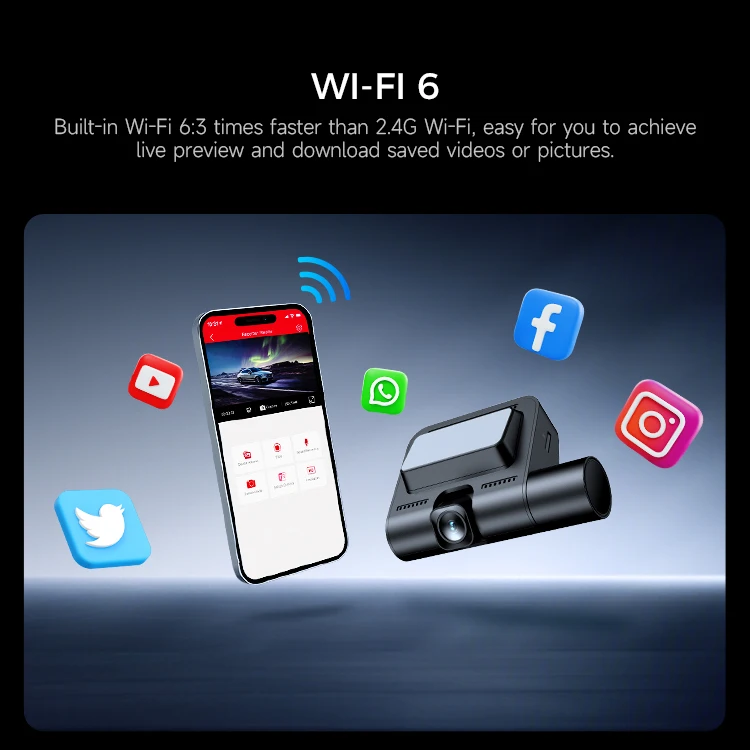 LINGDU V630 4K 2.4'' Screen Wi - đánh giá và giá Car Dash Cam