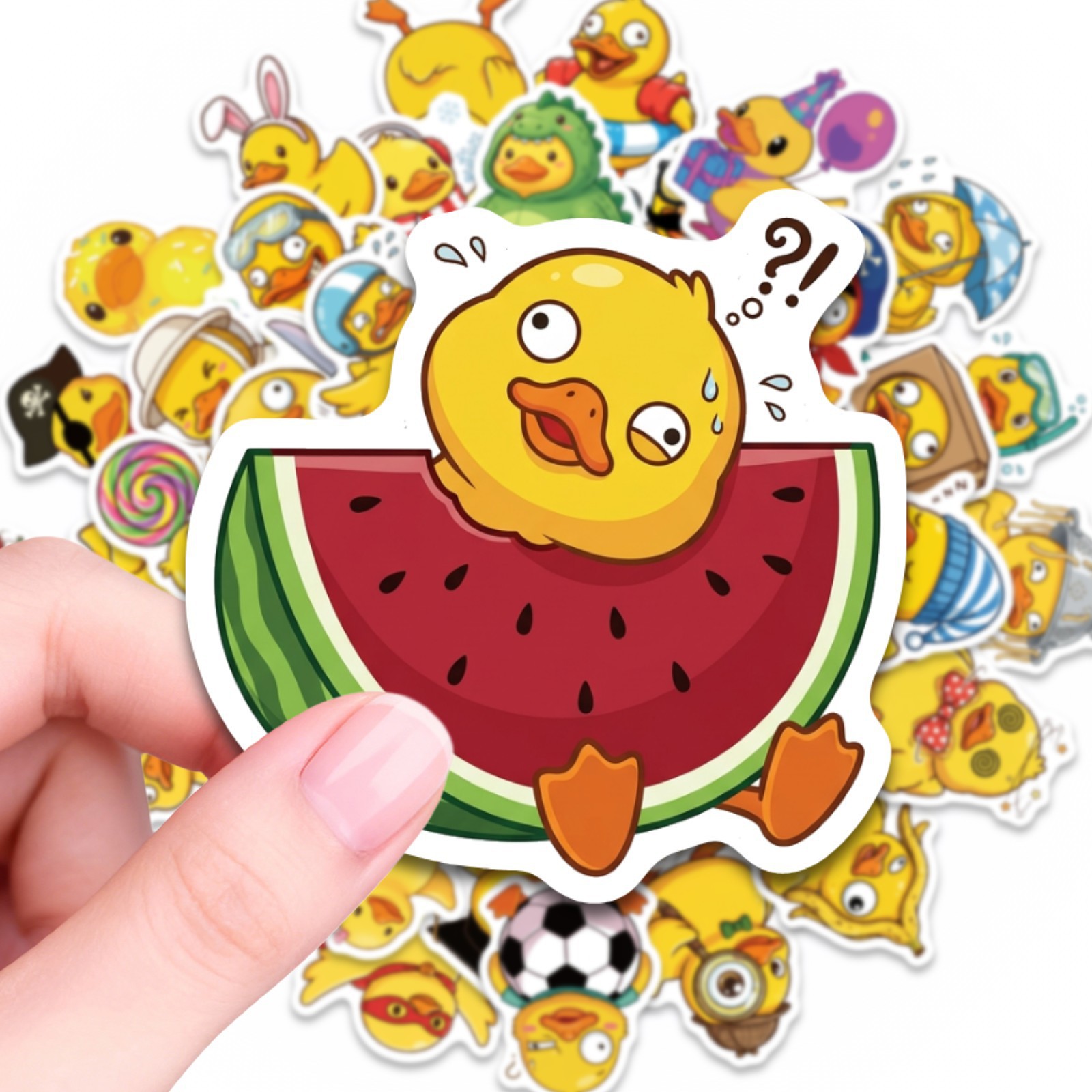 50/100Pcs Cute Funny Small Duc - đánh giá và giá Car Accessories List