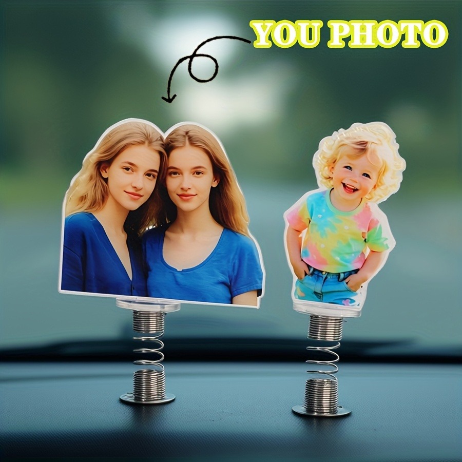 Personalized Acrylic Photo Orn - đánh giá và giá Car Accessories Etsy
