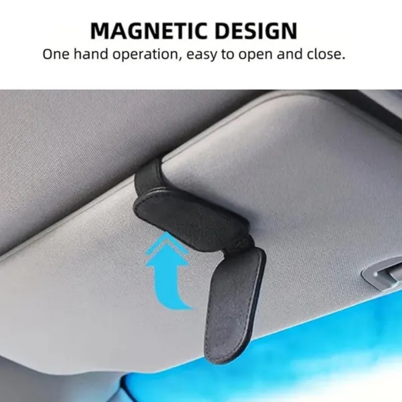 Car Sun Visor Glasses Case Hol - đánh giá và giá Car Accessories Essentials