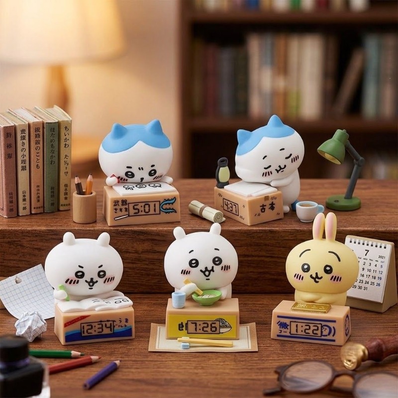 Hachiware Usagi Cartoon Alarm  - đánh giá và giá Car Accessories Etsy