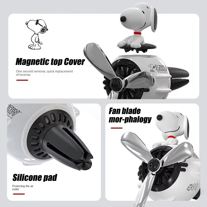 Kawaii Pilot Snoopy Car Aromat - đánh giá và giá Car Air Freshener Vent