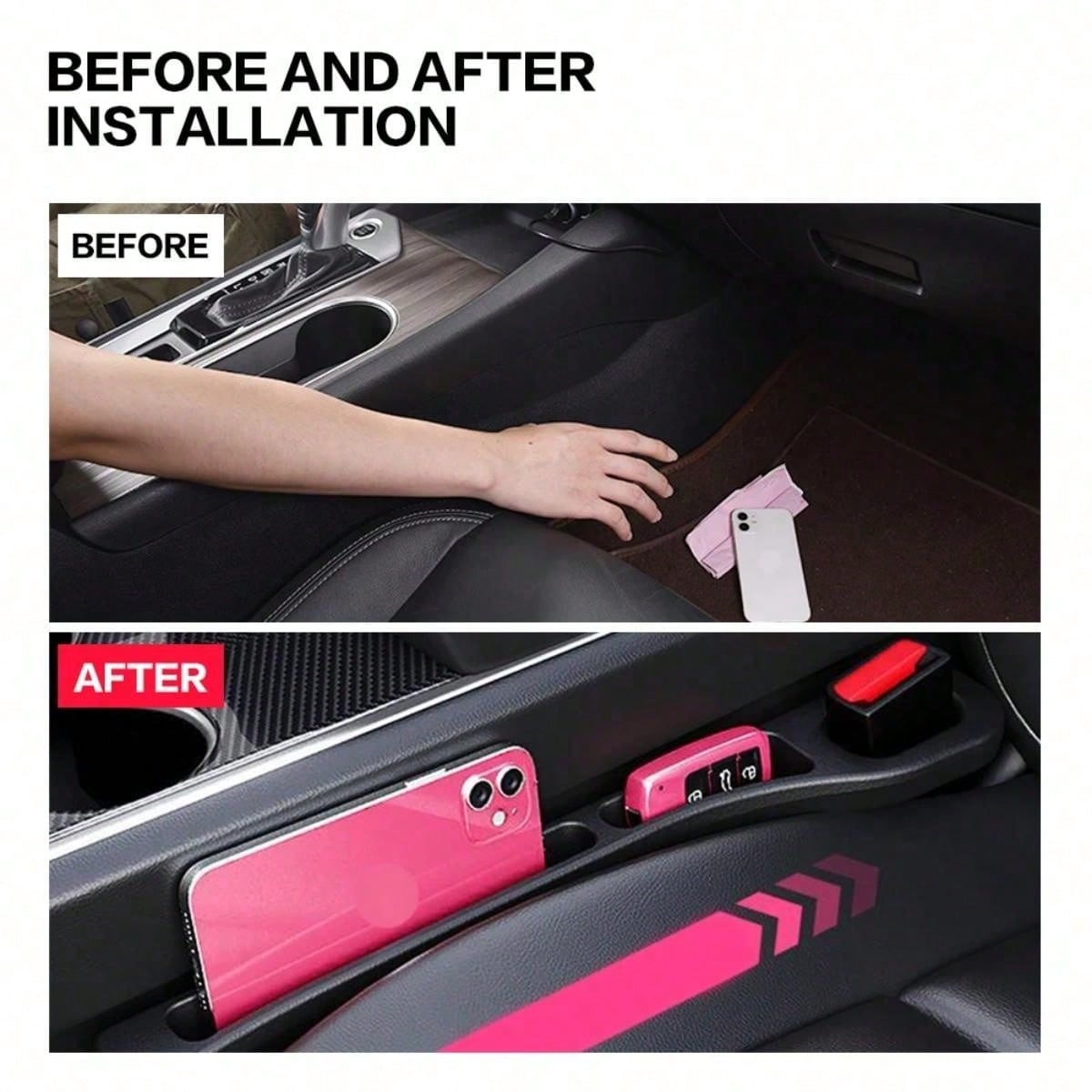 Car Seat Gap Filler Side Seam  - đánh giá và giá Car Accessories Tape
