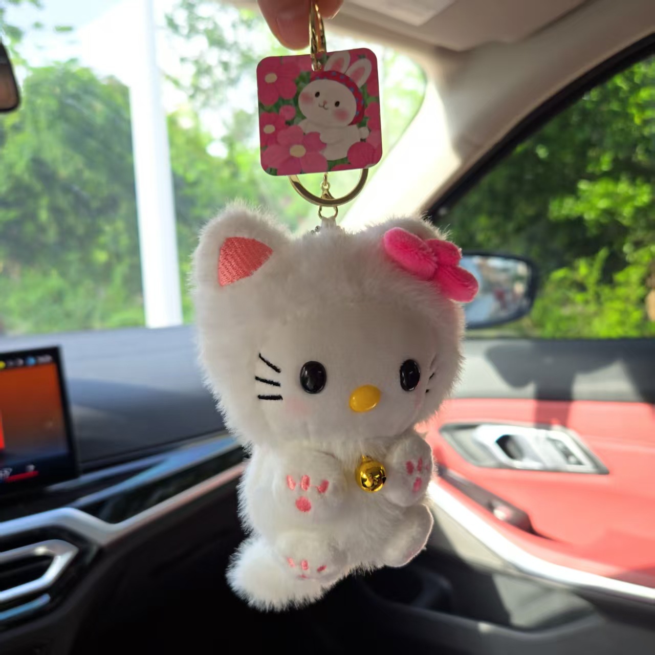Kawaii HelloKitty Bell Cat Pen - đánh giá và giá Car Accessories Etsy