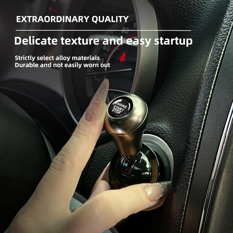 Car One-Touch Start Button wit - đánh giá và giá Car Accessories Essentials