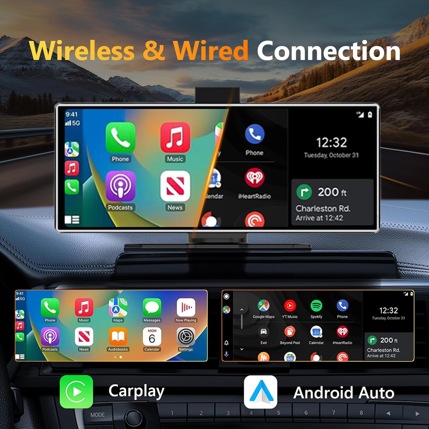 11.26 inch 4K Dash Cam Wireles - đánh giá và giá Car Dash Cam